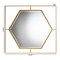 Baxton Studio Gates Modern Glam and Luxe Antique Goldleaf Metal Accent Wall Mirror 226-12935-ZORO - alternate 5